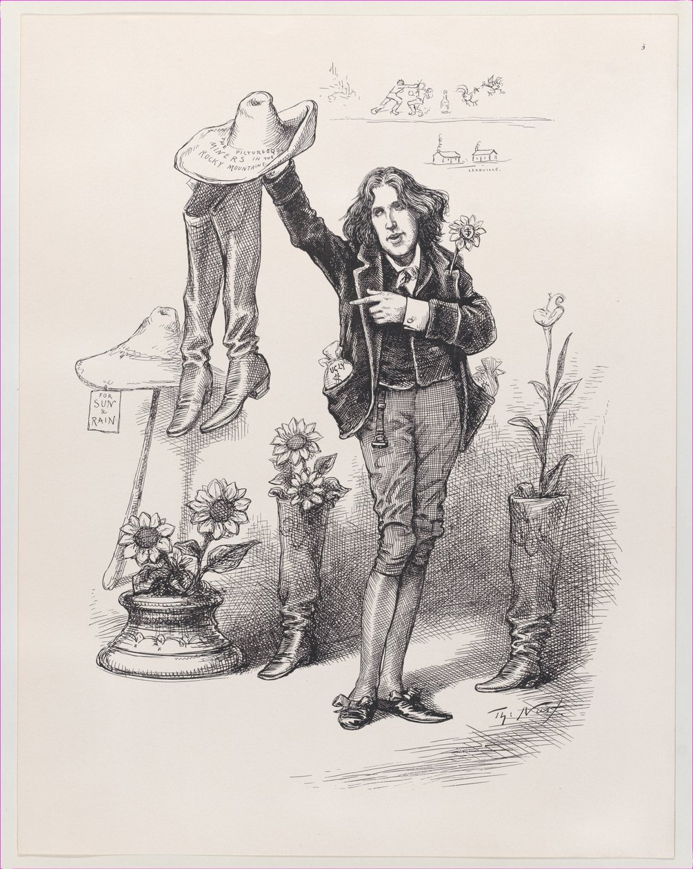 Wilde on Us. Something To Live Up To in America by Thomas Nast