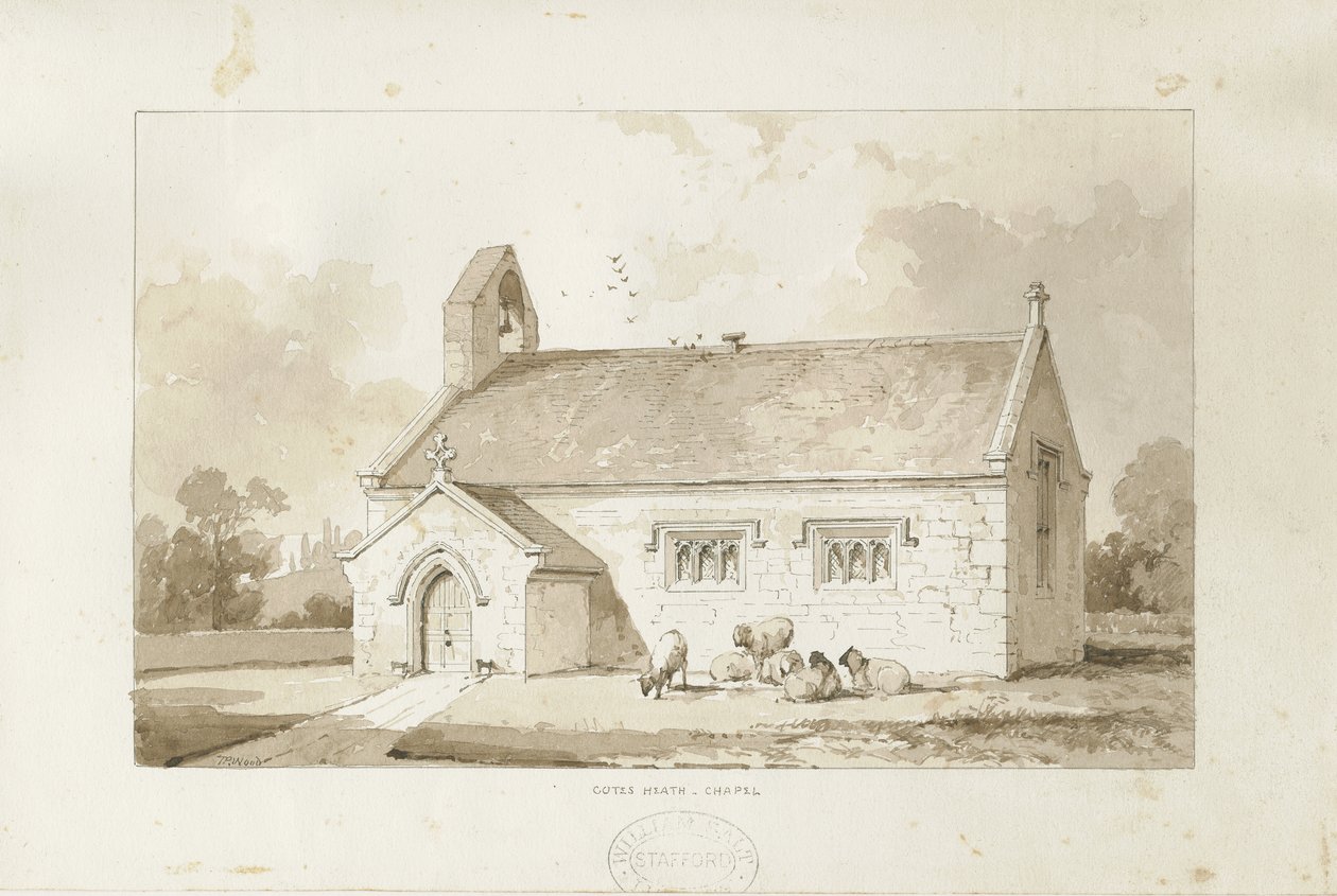 Eccleshall - Cotes Heath Chapel by Thomas Peploe Wood