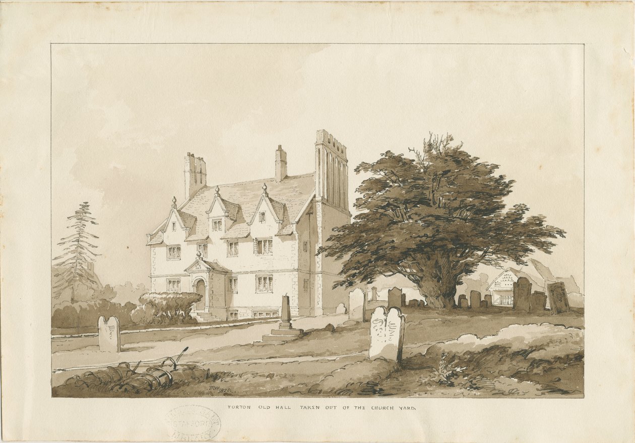 Forton Hall by Thomas Peploe Wood