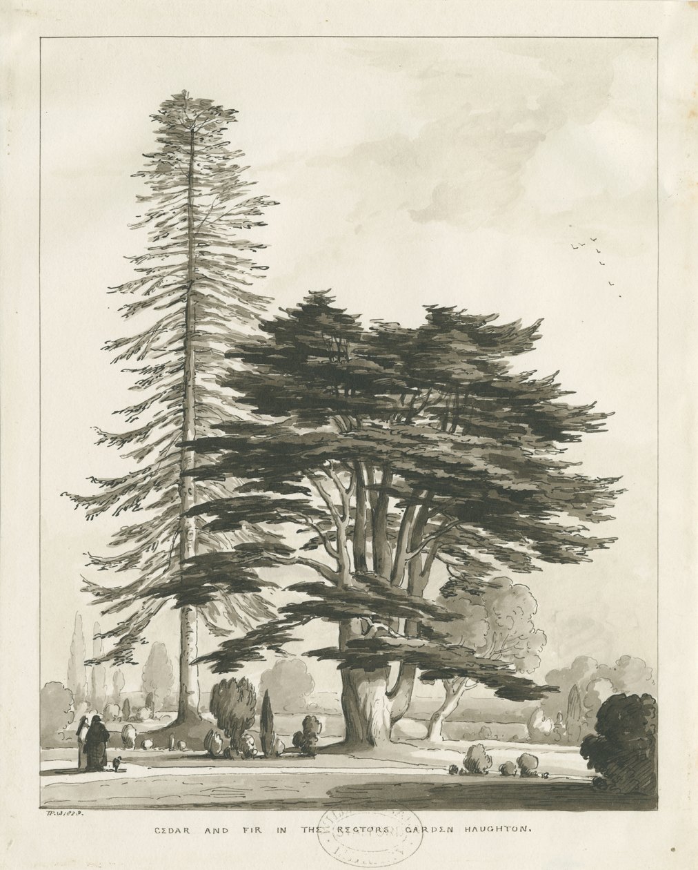 Haughton Rectory by Thomas Peploe Wood