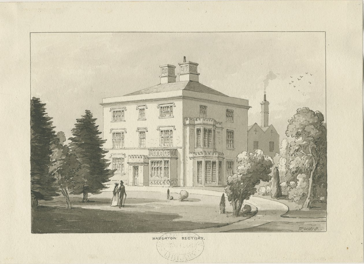 Haughton Rectory by Thomas Peploe Wood