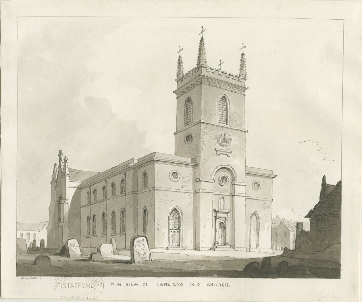 Lane End Church (Longton) by Thomas Peploe Wood