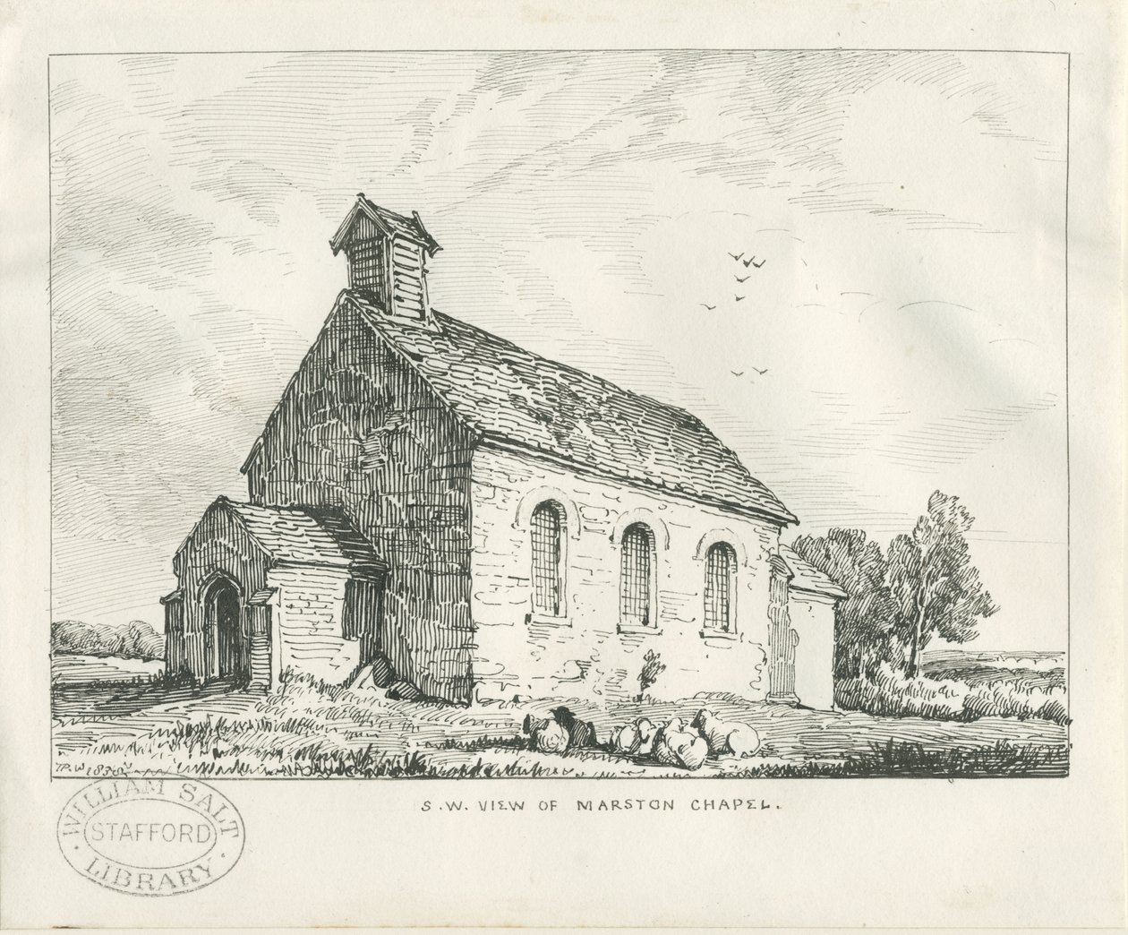 Stafford - Marston Chapel by Thomas Peploe Wood