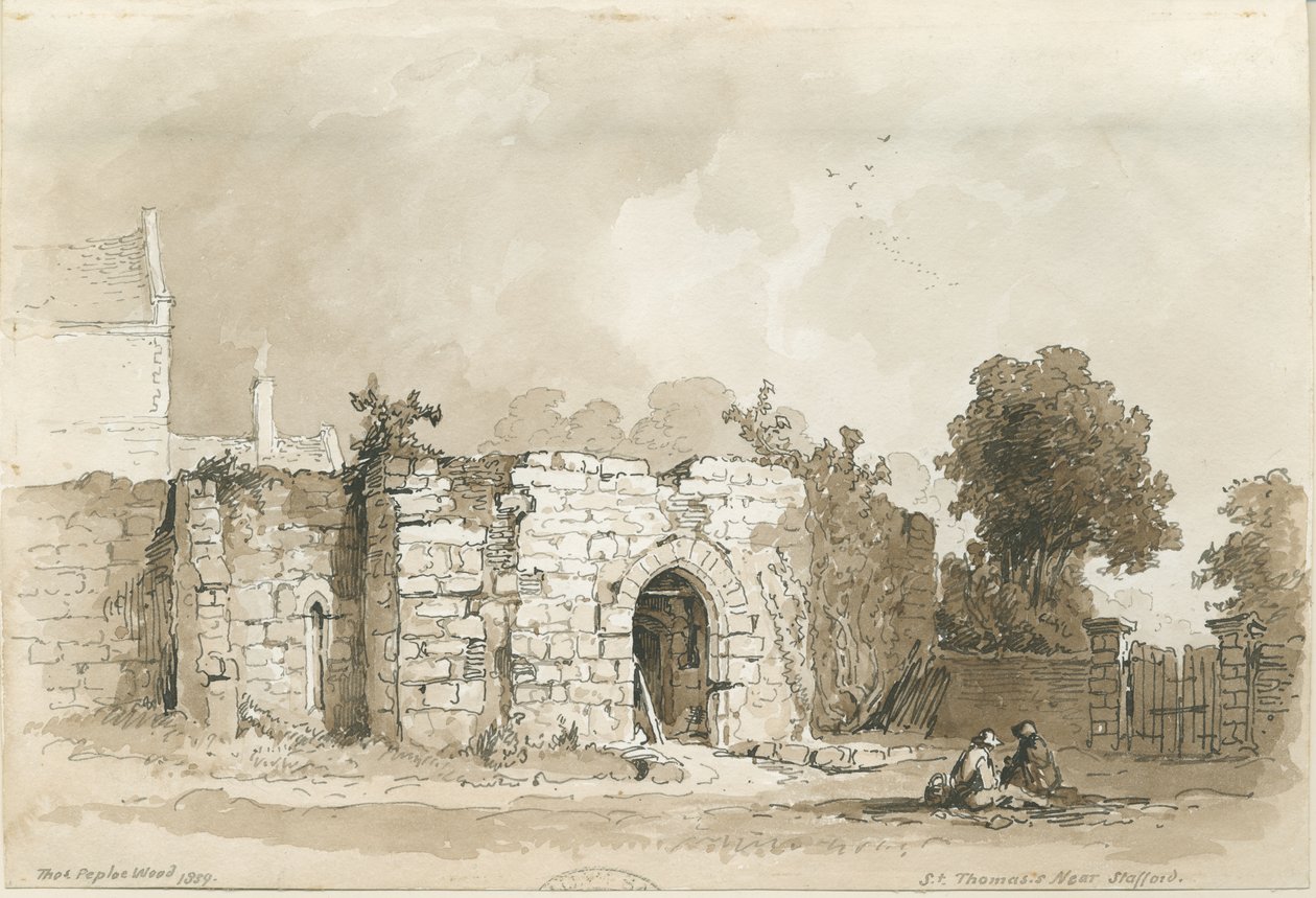 Stafford - St. Thomas by Thomas Peploe Wood