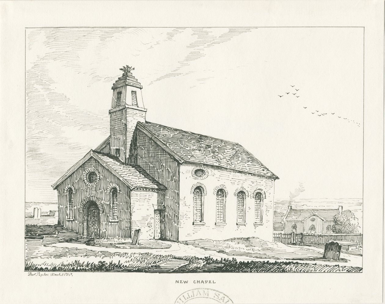 Wolstanton - New Chapel by Thomas Peploe Wood
