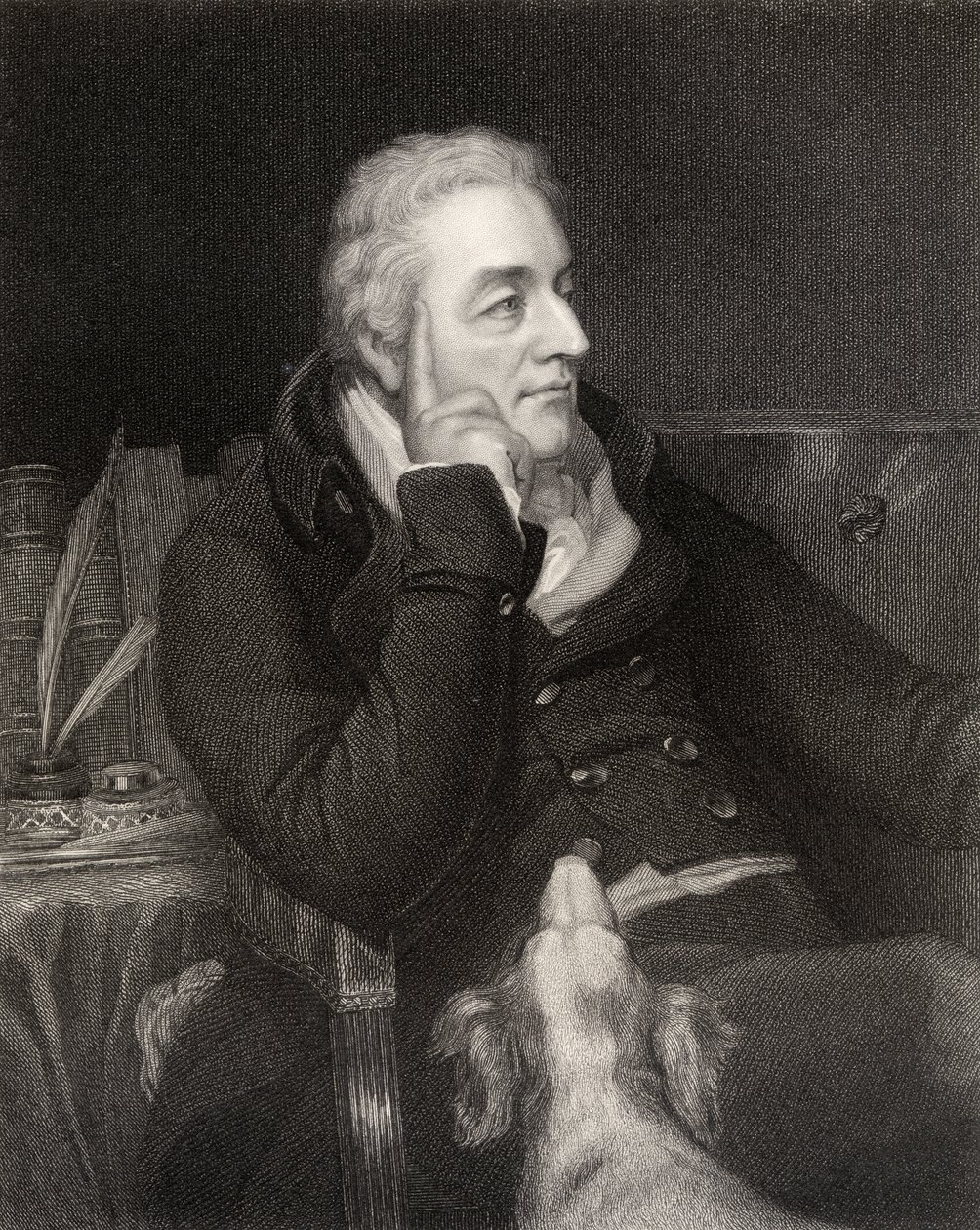 George Wyndham, 3rd Earl of Egremont, engraved by H.R. Cook, from 