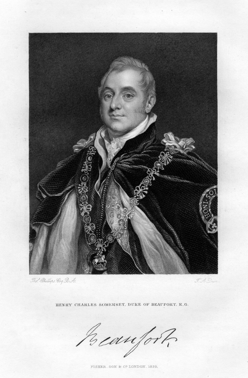 Henry Charles Somerset, Duke of Beaufort by Thomas Phillips