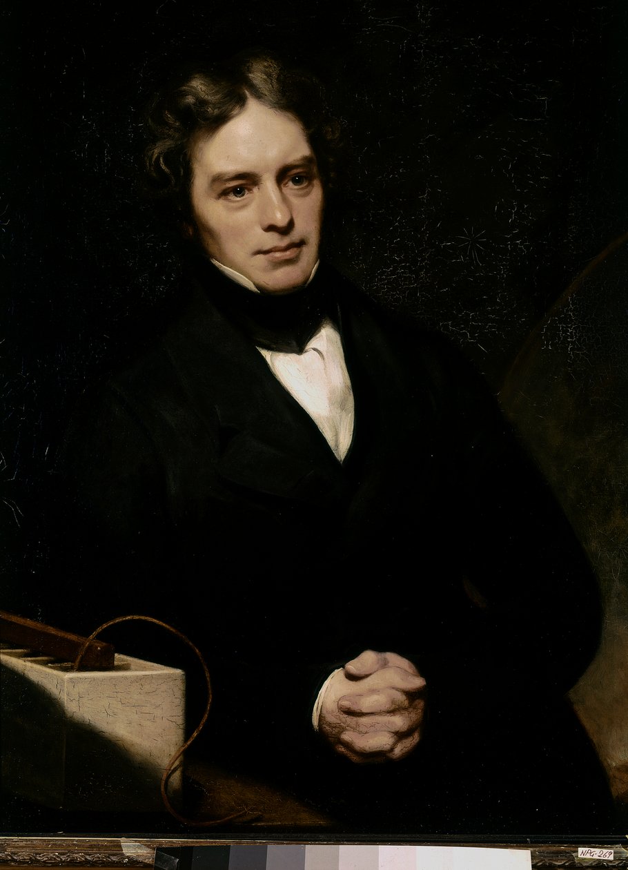 Portrait of Michael Faraday by Thomas Phillips