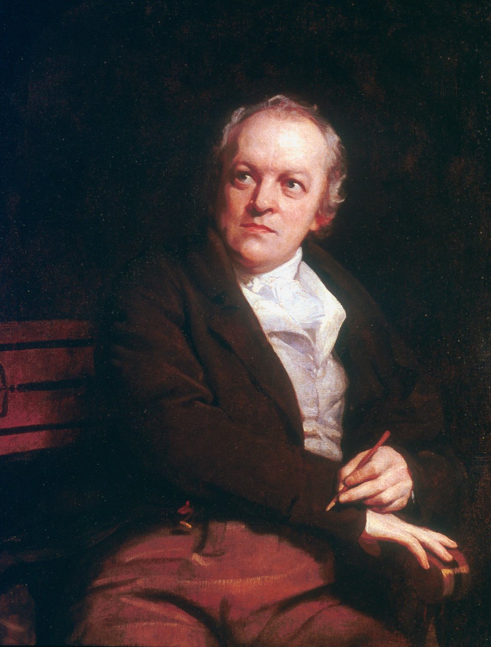 William Blake, English Mystic, Poet, Artist and Engraver, 1807 by Thomas Phillips