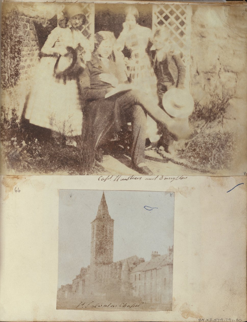 Captain Hawkes and His Daughters by Thomas Rodger