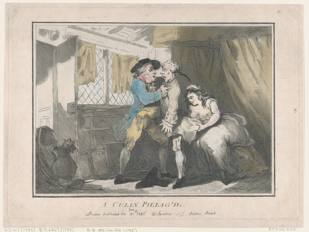 A Cully Pillaged by Thomas Rowlandson