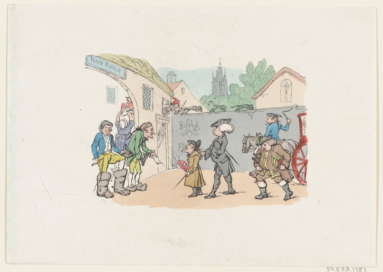 A Tour to Foreign Parts by Thomas Rowlandson