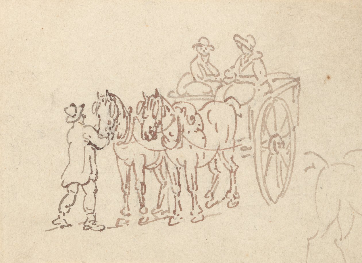 Album Drawing by Thomas Rowlandson