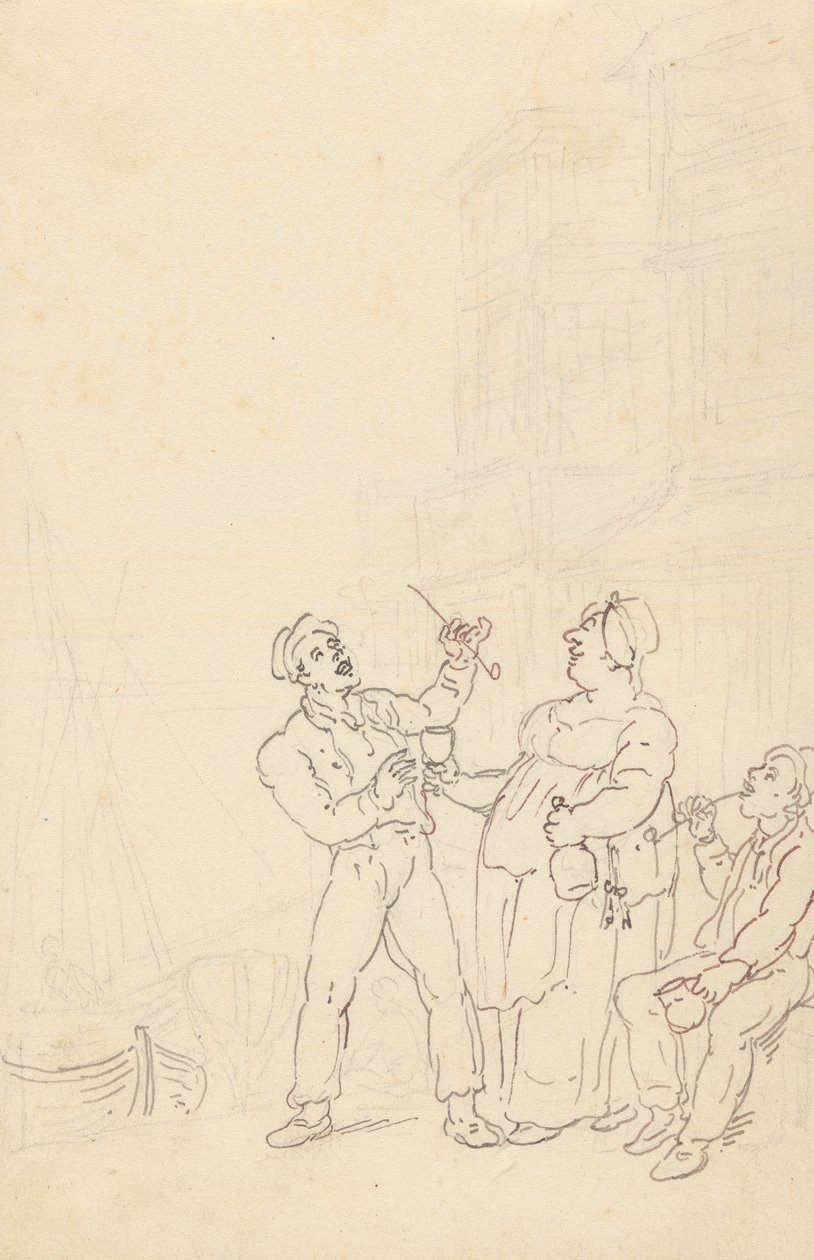 Album Drawing by Thomas Rowlandson