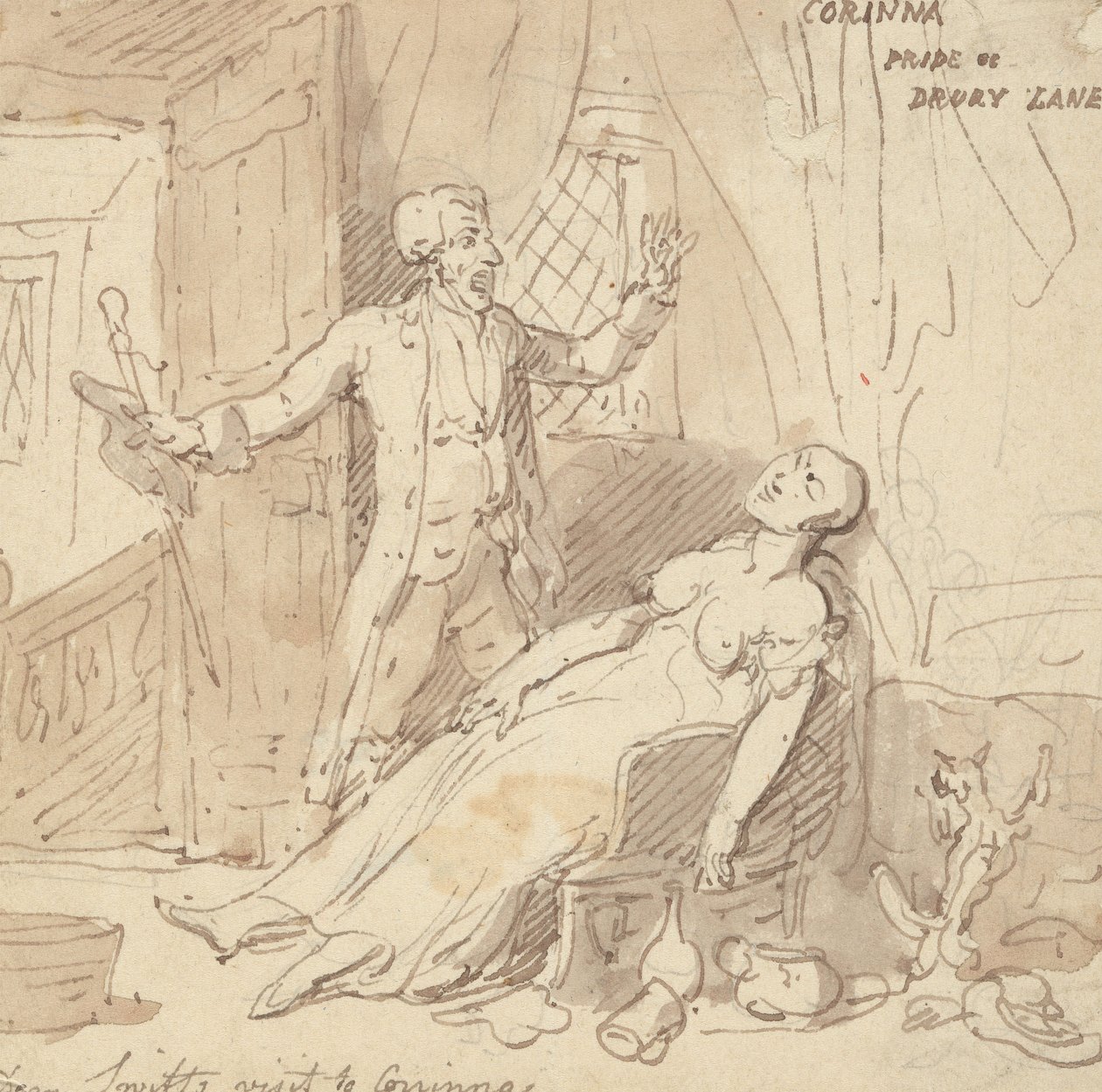 Album Drawing by Thomas Rowlandson