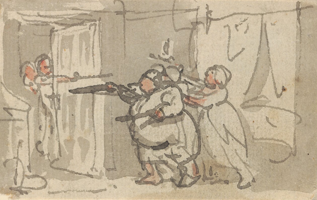 Album Drawing by Thomas Rowlandson