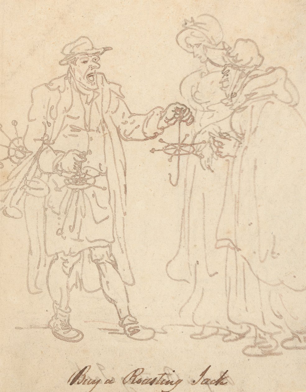 Album Drawing by Thomas Rowlandson