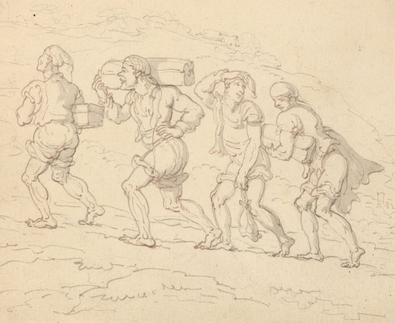 Album Drawing by Thomas Rowlandson