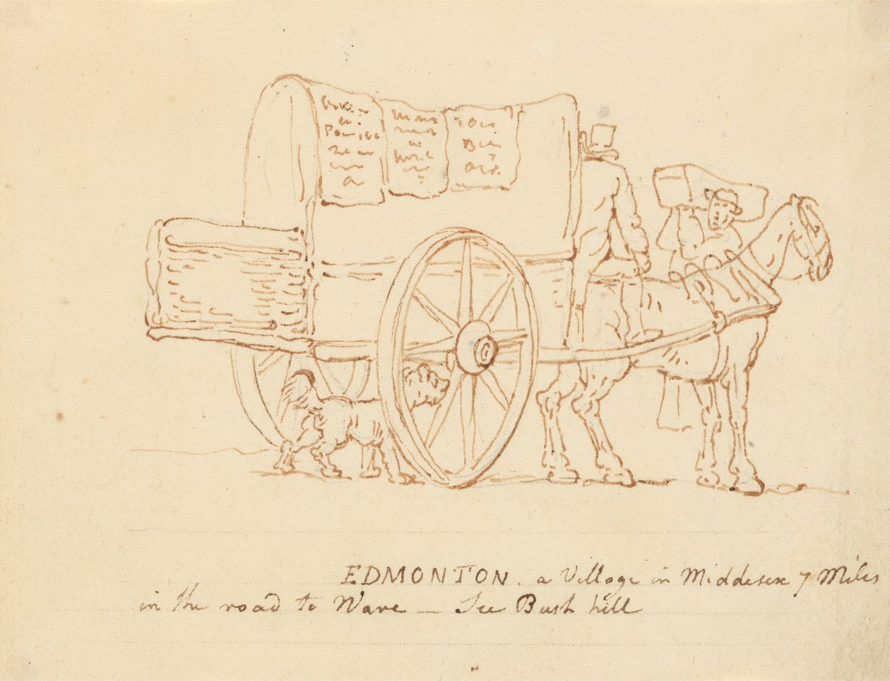 Album Drawing by Thomas Rowlandson