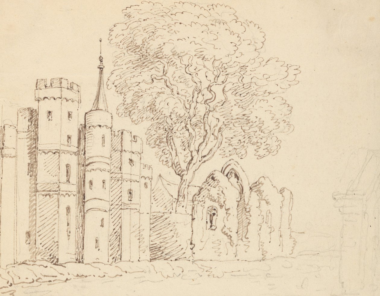 Album Drawing by Thomas Rowlandson