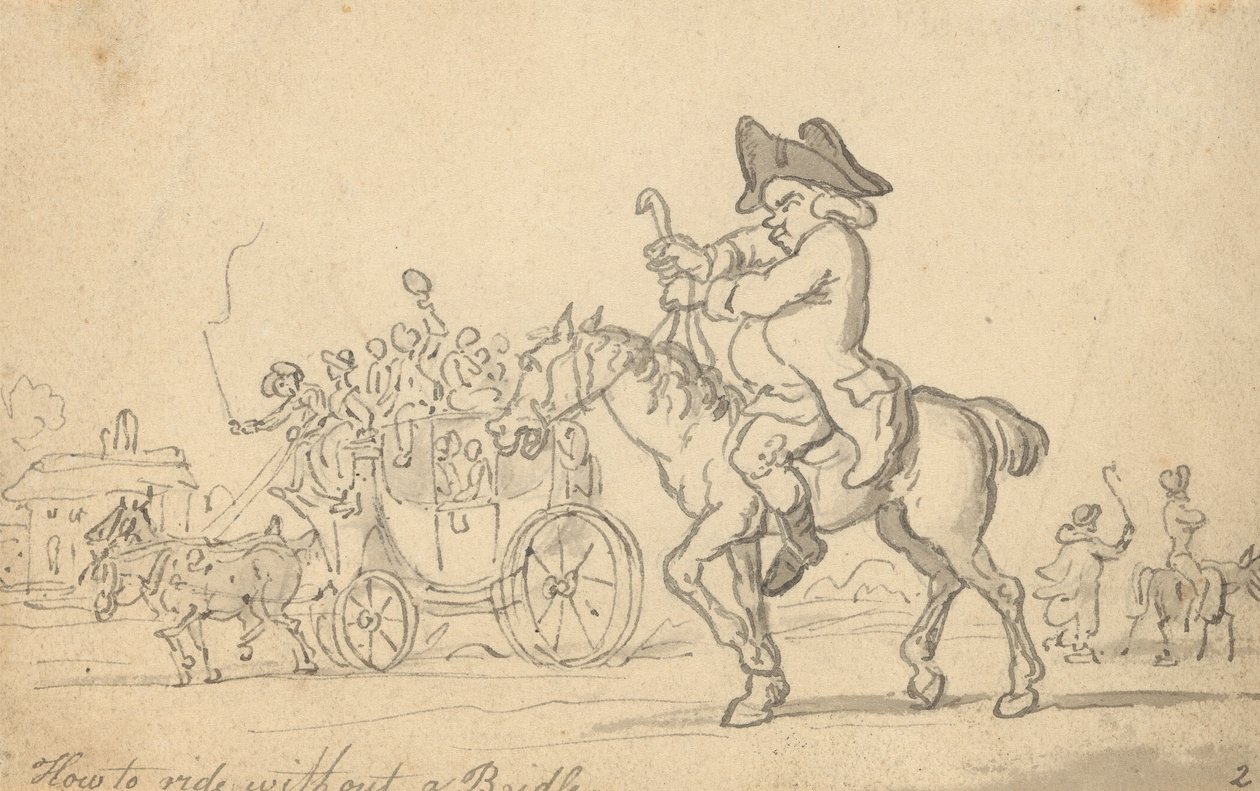 Album Drawing by Thomas Rowlandson