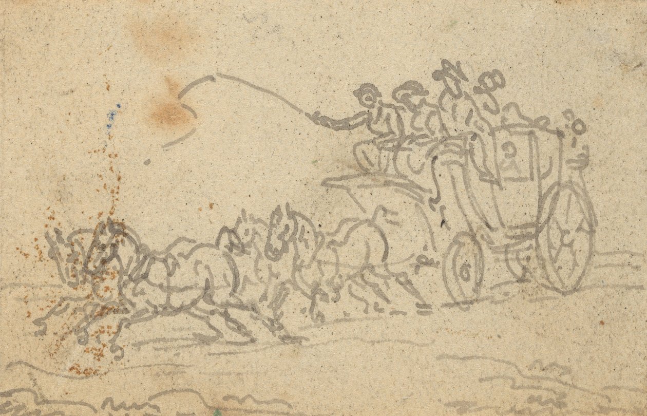 Album Drawing by Thomas Rowlandson