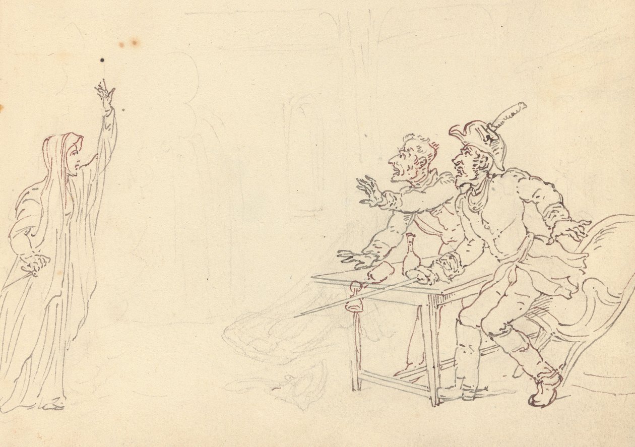 Album Drawing by Thomas Rowlandson