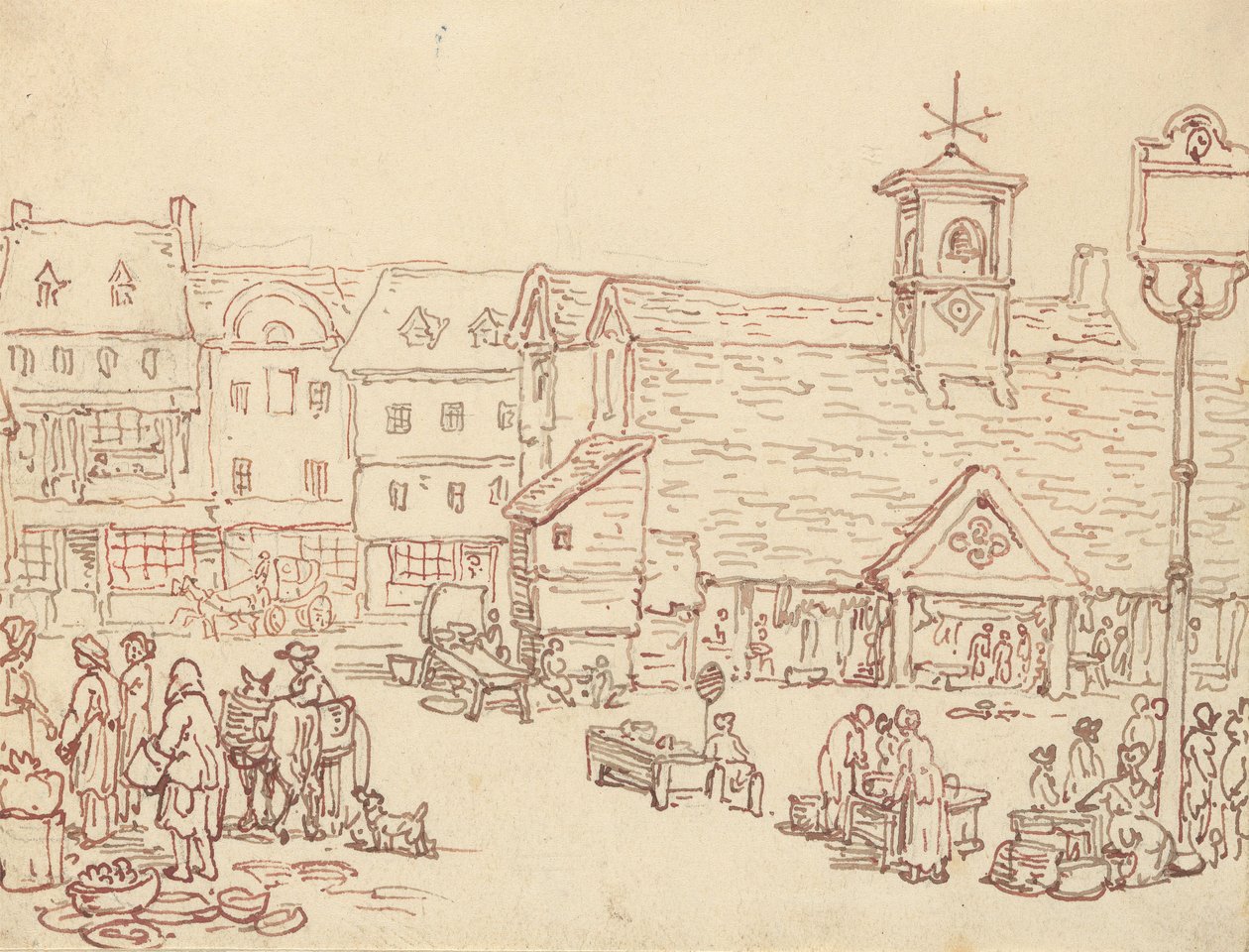 Album Drawing by Thomas Rowlandson