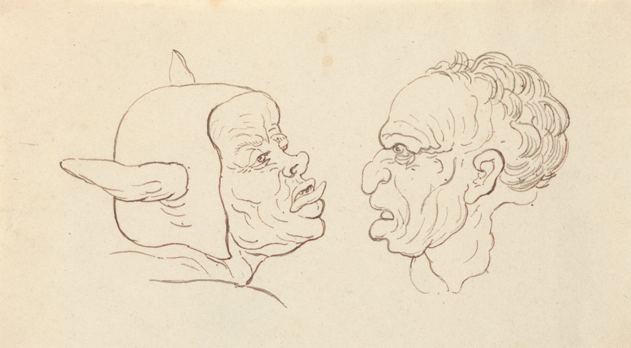 Album Drawing by Thomas Rowlandson