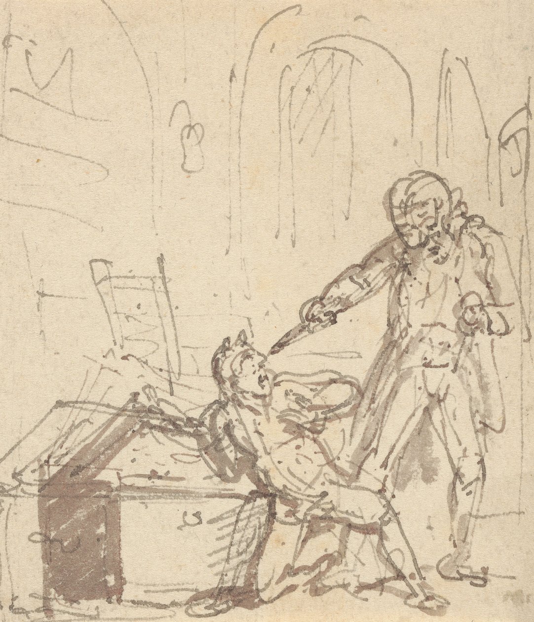Album Drawing by Thomas Rowlandson