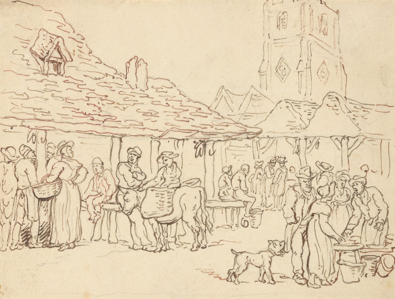 Album Drawing by Thomas Rowlandson