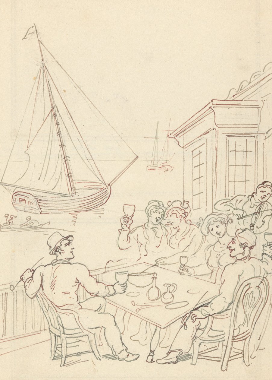 Album Drawing by Thomas Rowlandson