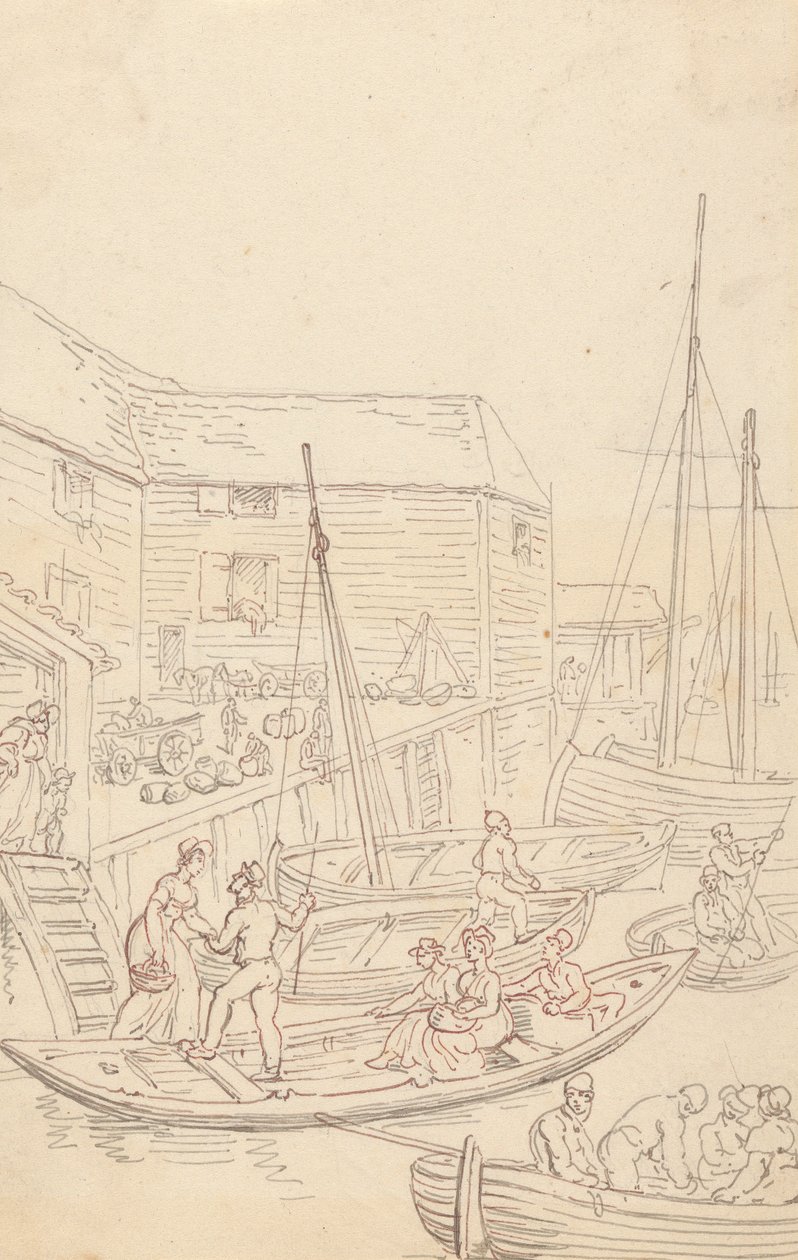 Album Drawing by Thomas Rowlandson