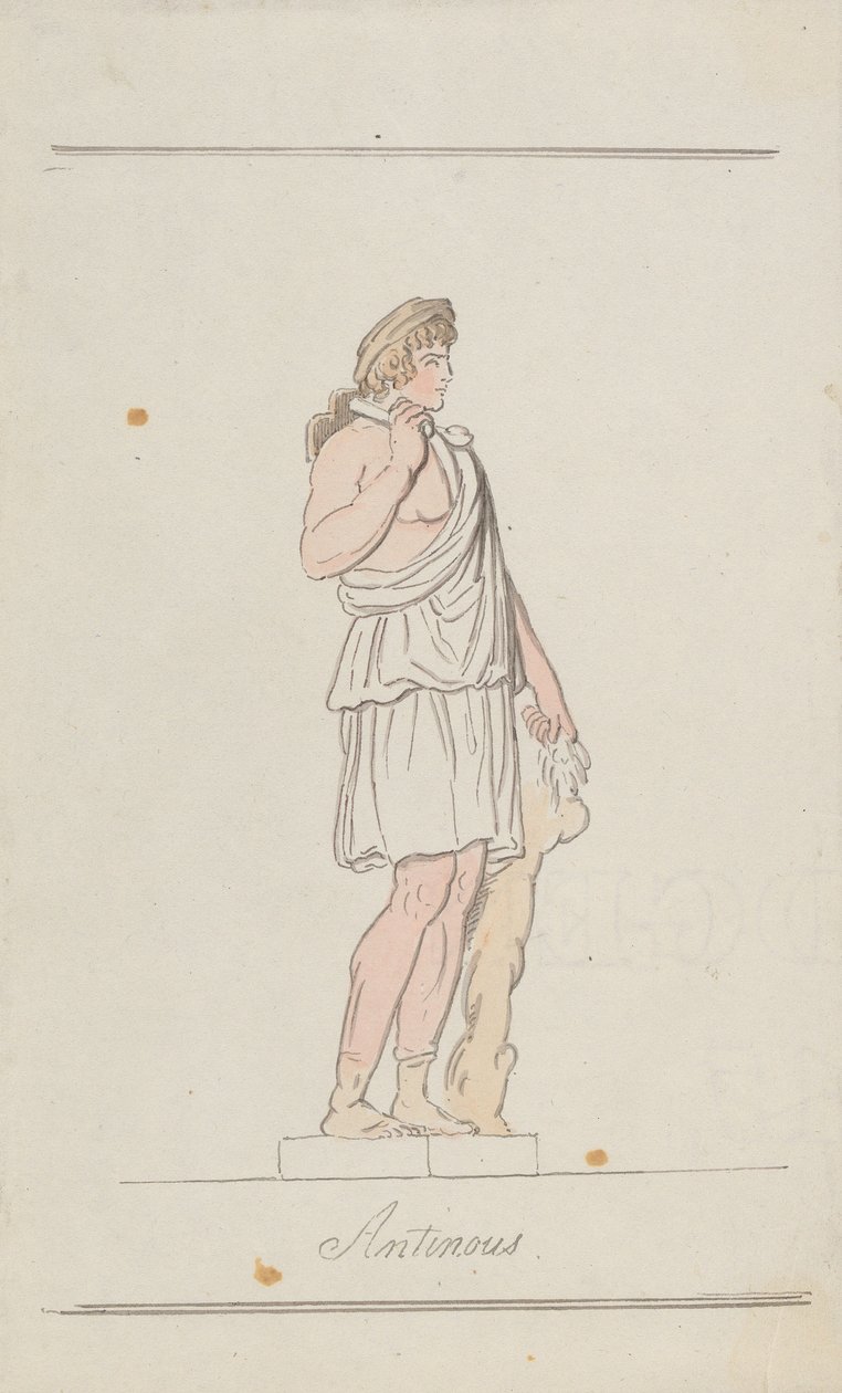 Antinous as Aristaeus by Thomas Rowlandson
