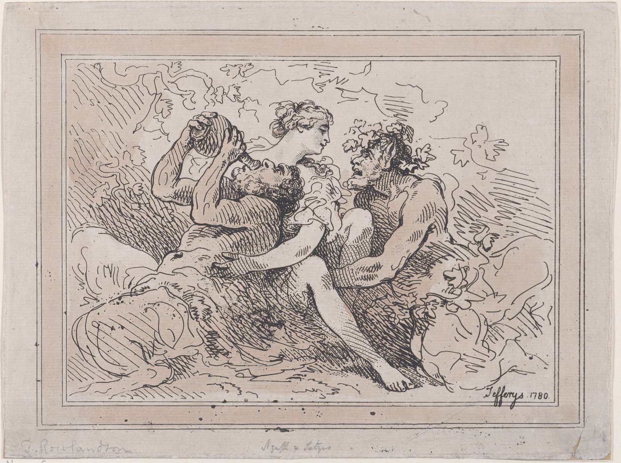 Bacchants, 1786 by Thomas Rowlandson