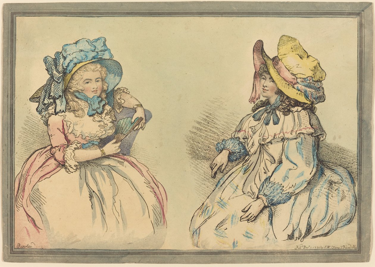 Beauties by Thomas Rowlandson