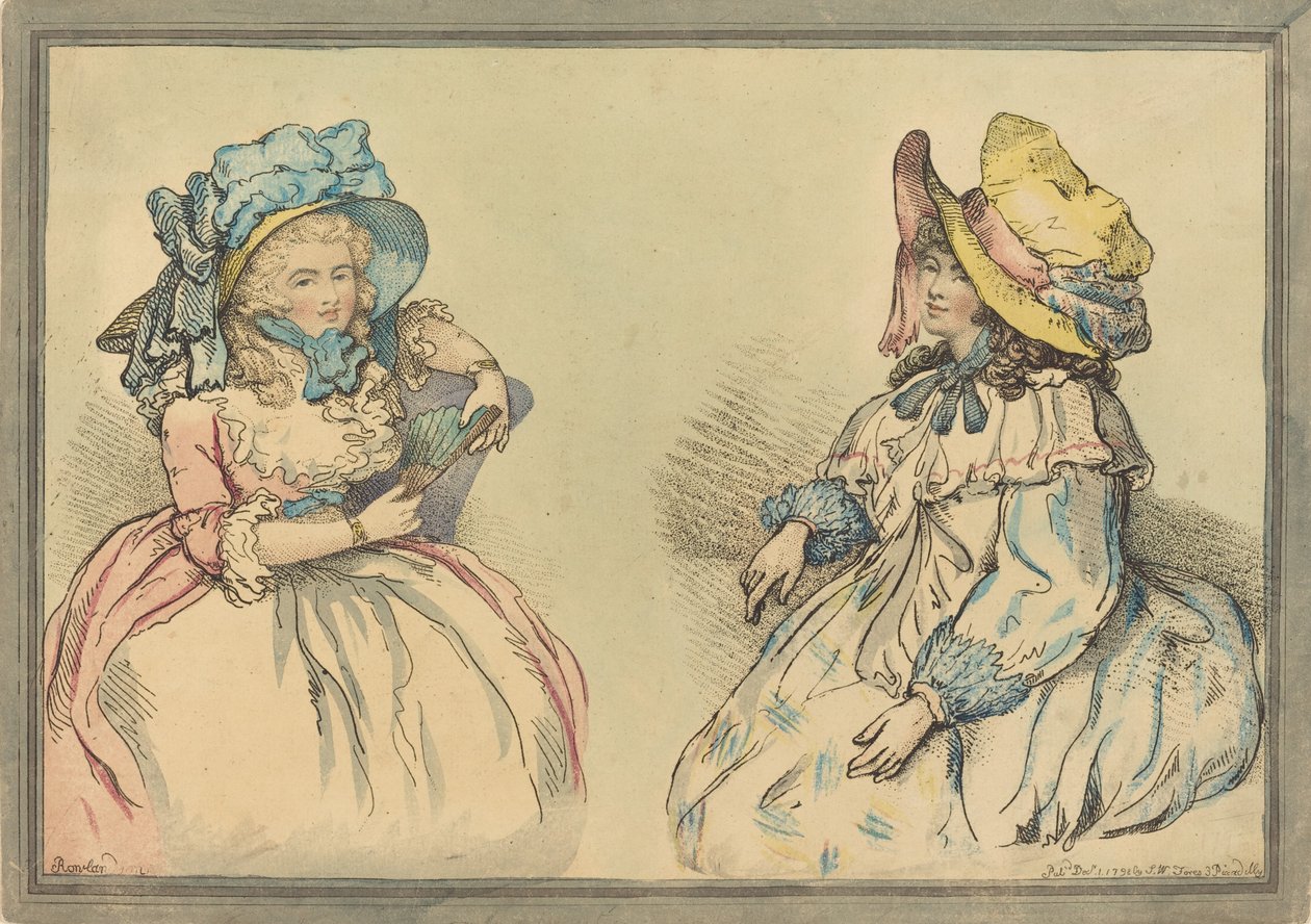 Beauties by Thomas Rowlandson