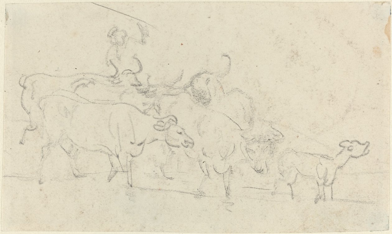Cattle by Thomas Rowlandson