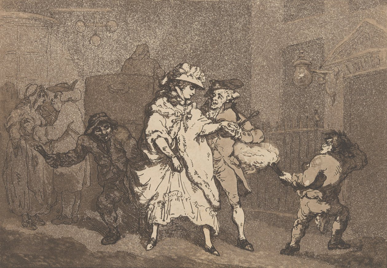 Civility by Thomas Rowlandson
