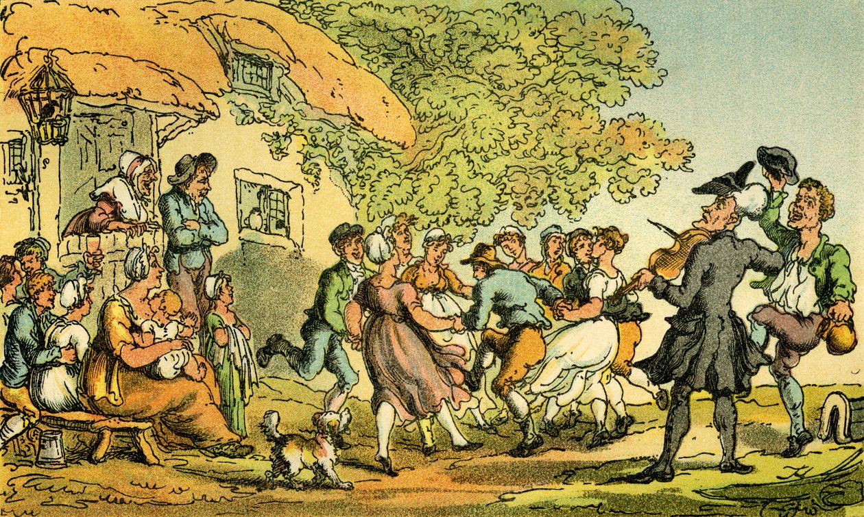 Dr Syntax - rural sports by Thomas Rowlandson