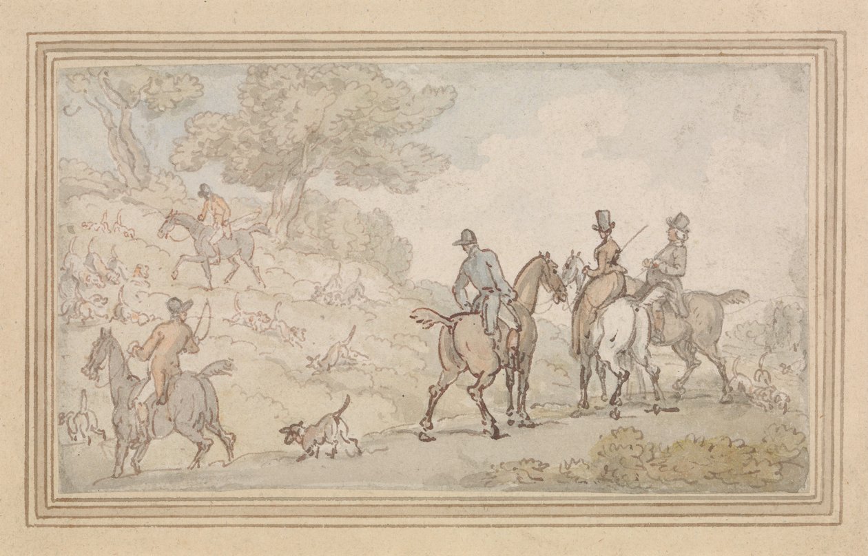 Drawing Cover by Thomas Rowlandson