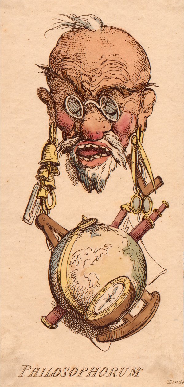 Heads: Philosophorum by Thomas Rowlandson