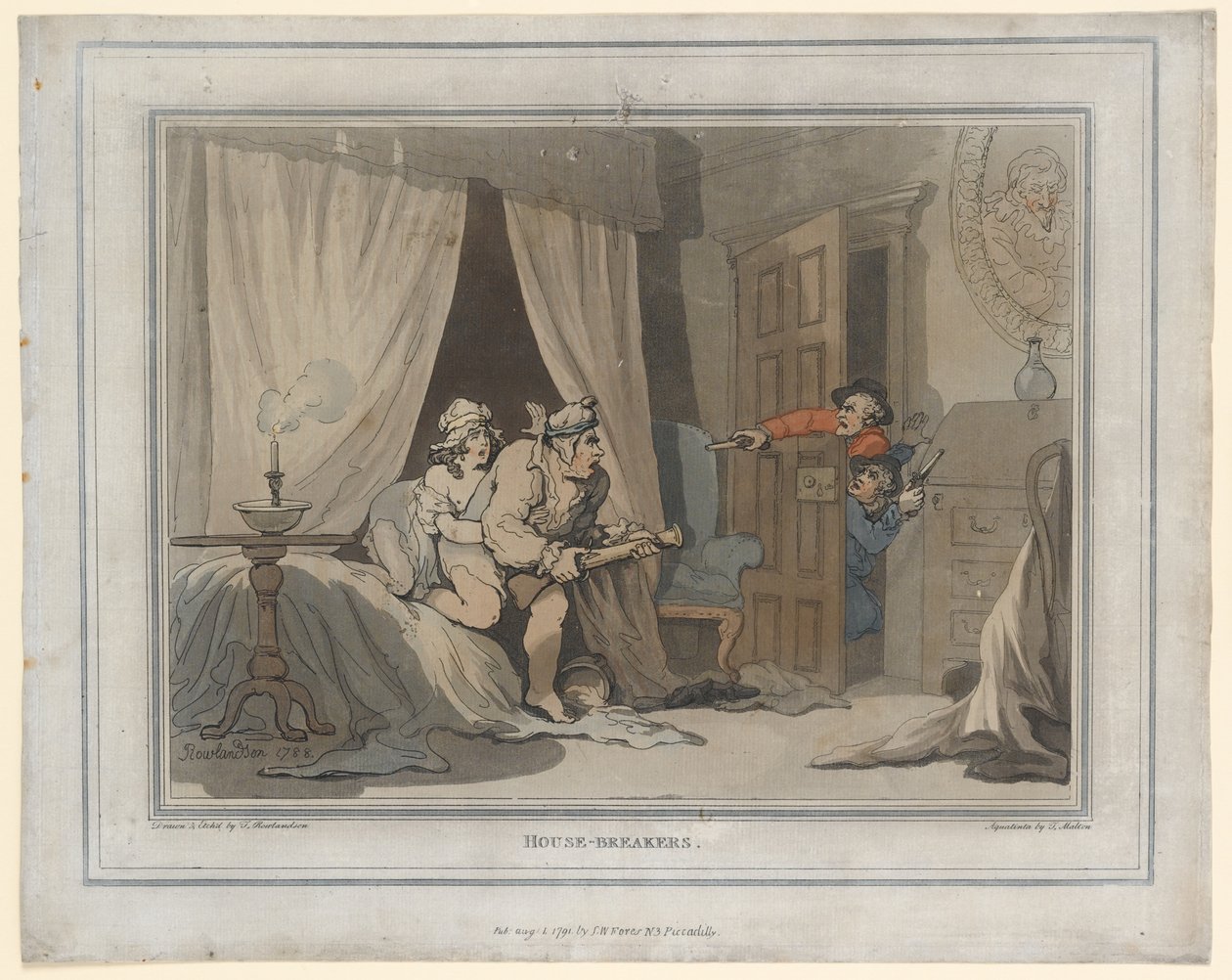 House Breakers by Thomas Rowlandson