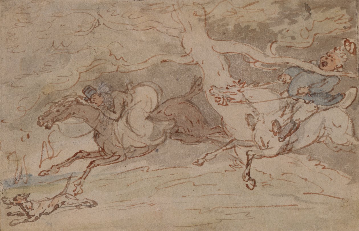 How to Twist Your Neck by Thomas Rowlandson