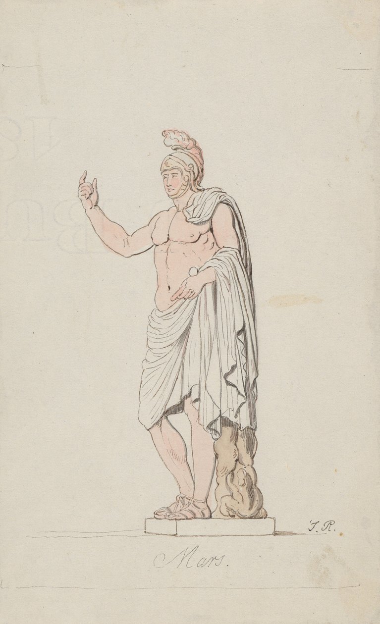 Mars by Thomas Rowlandson