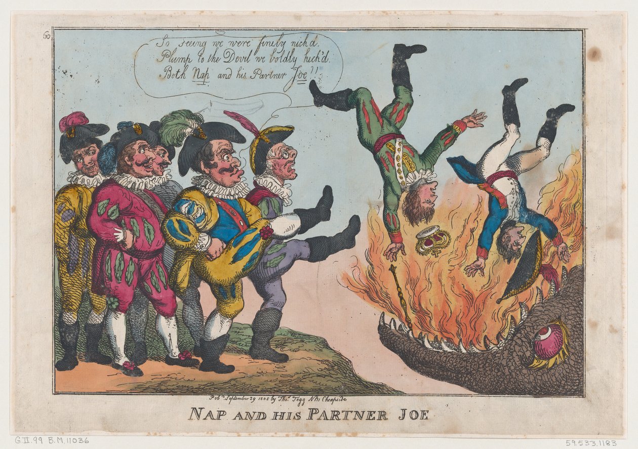 Nap and His Partner Joe, September 29, 1808