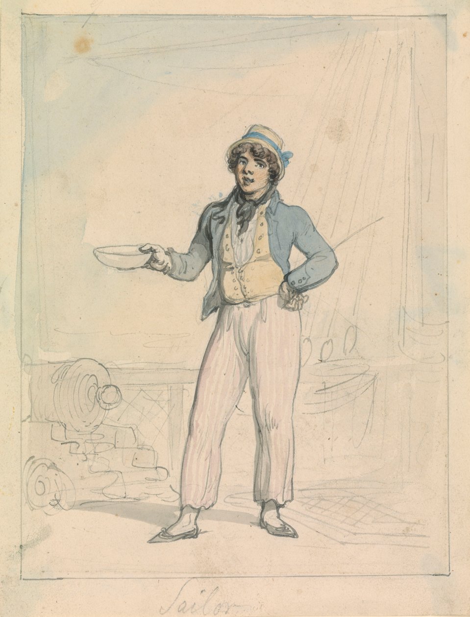 Sailor by Thomas Rowlandson