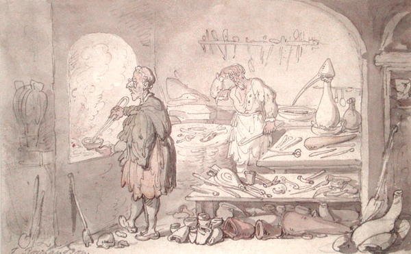 The Alchemist by Thomas Rowlandson