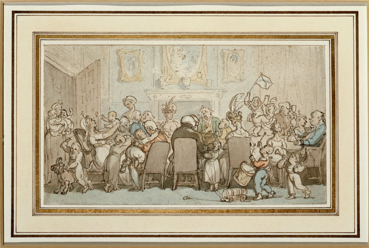 The Breedwell Family, 1807 by Thomas Rowlandson