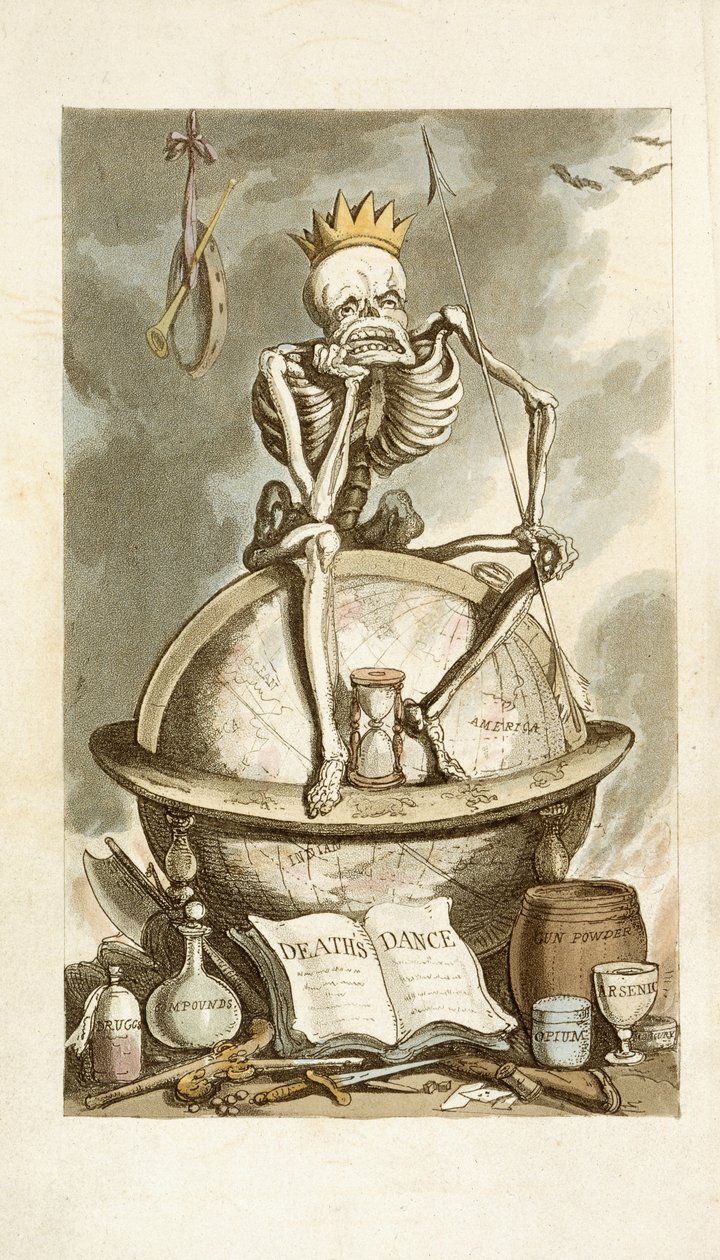 The English Dance of Death by Thomas Rowlandson